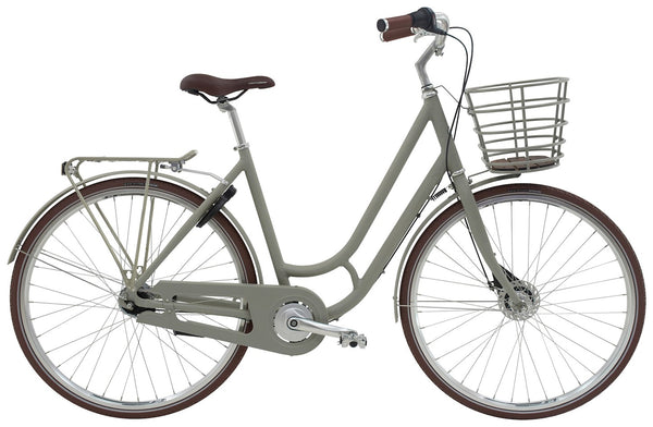 Centurion Aura Dam 52cm 7v fotbroms Shimano Nexus matt beige